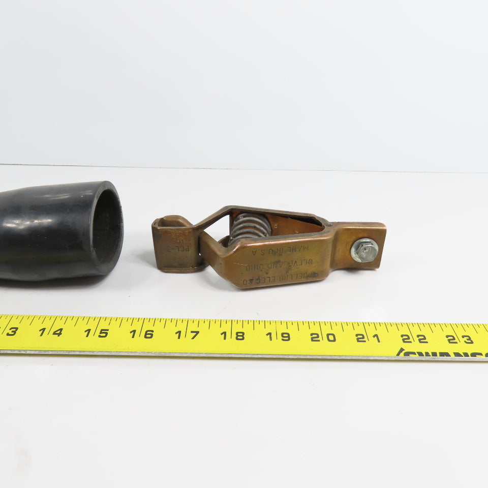 Mueller PCL-3 33C The Big Brute 300 Amp Copper Welding Clip W/ No. 35 Sleeve