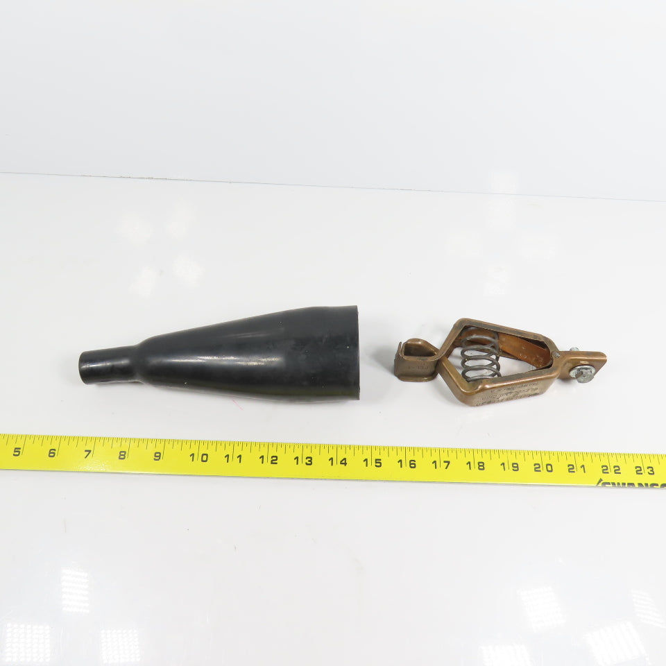 Mueller PCL-3 33C The Big Brute 300 Amp Copper Welding Clip W/ No. 35 Sleeve