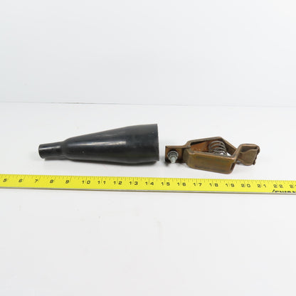 Mueller PCL-3 33C The Big Brute 300 Amp Copper Welding Clip W/ No. 35 Sleeve