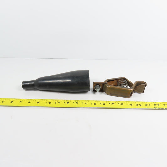 Mueller PCL-3 33C The Big Brute 300 Amp Copper Welding Clip W/ No. 35 Sleeve