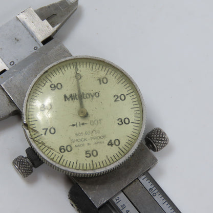 Mitutoyo 505-637-50 6" Machinist Dial Calipers