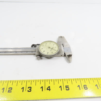 Mitutoyo 505-637-50 6" Machinist Dial Calipers