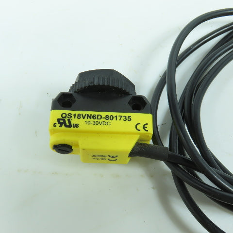 Banner QS18VN6D-801735 All Purpose Photoelectric Sensor 10-30V DC