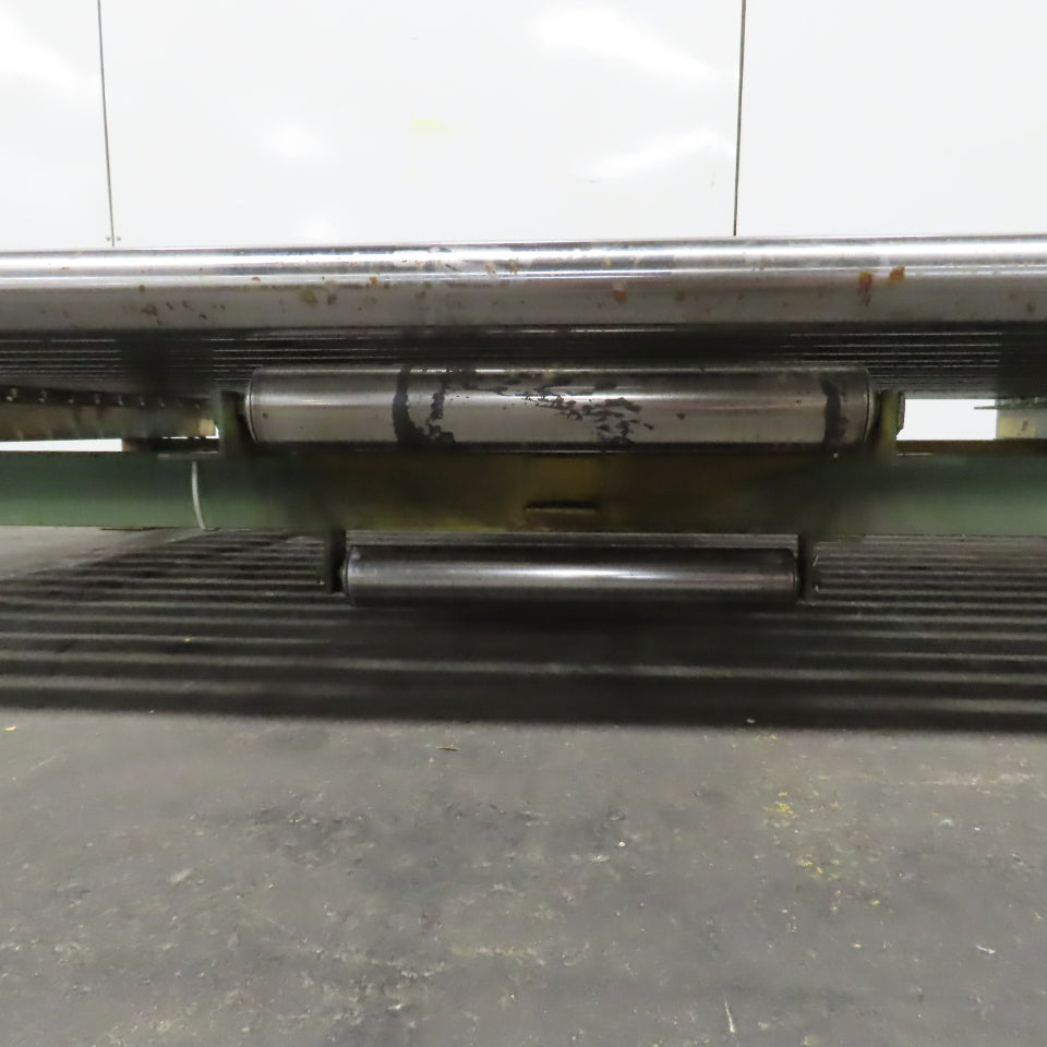 75-1/2" x 60" L Gravity Or Power Roll Pallet Conveyor 70-1/2"BF Slave Driven