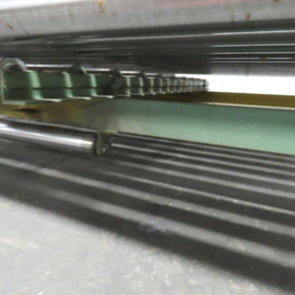 75-1/2" x 60" L Gravity Or Power Roll Pallet Conveyor 70-1/2"BF Slave Driven