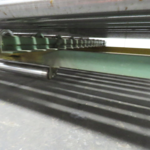75-1/2" x 60" L Gravity Or Power Roll Pallet Conveyor 70-1/2"BF Slave Driven