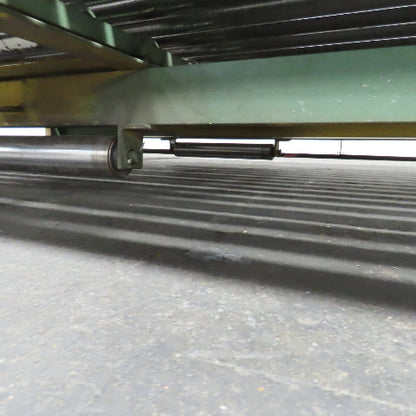 75-1/2" x 60" L Gravity Or Power Roll Pallet Conveyor 70-1/2"BF Slave Driven