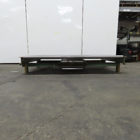 75-1/2" x 60" L Gravity Or Power Roll Pallet Conveyor 70-1/2"BF Slave Driven