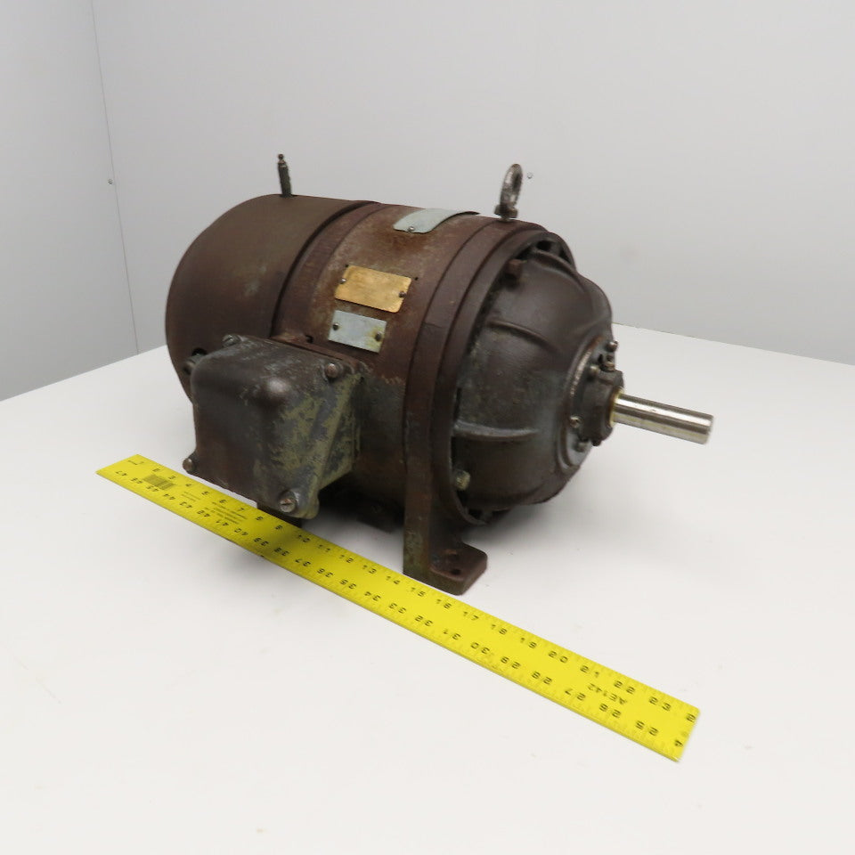 General Electric 5K225A2449 2Hp 1140RPM 220/440V 3Ph AC Induction Motor