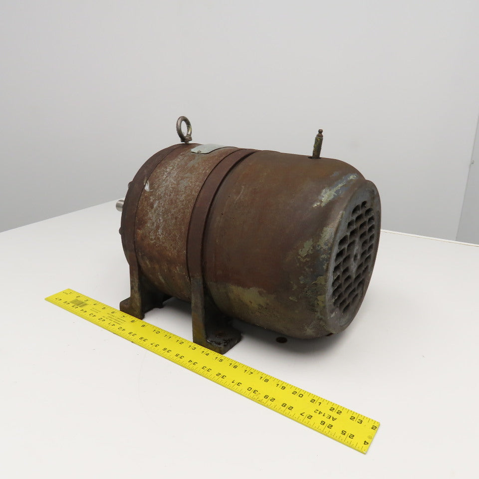 General Electric 5K225A2449 2Hp 1140RPM 220/440V 3Ph AC Induction Motor