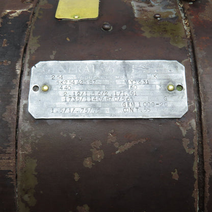 General Electric 5K254A2587 440V Multi Speed 1/2 To 1-1/2Hp Induction Motor
