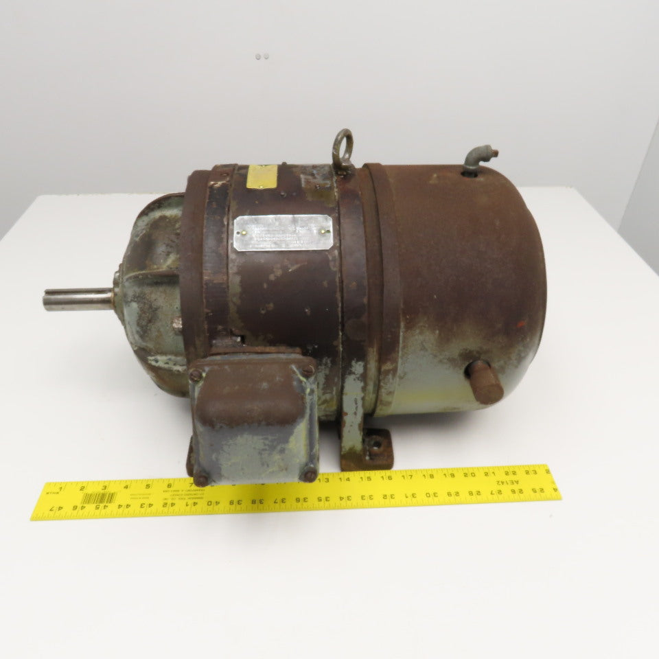 General Electric 5K254A2587 440V Multi Speed 1/2 To 1-1/2Hp Induction Motor