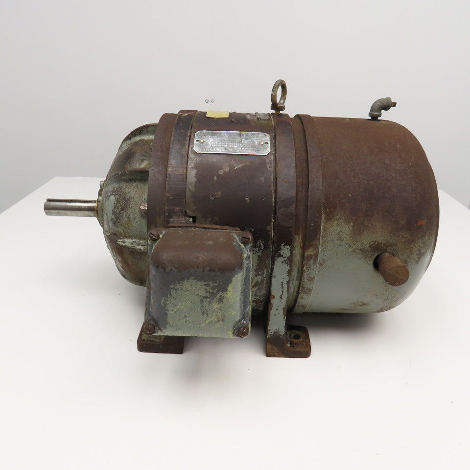 General Electric 5K254A2587 440V Multi Speed 1/2 To 1-1/2Hp Induction Motor