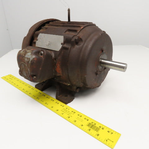 Fairbanks Morse Type KZC 5Hp 208-230/440V 3Ph Induction Motor