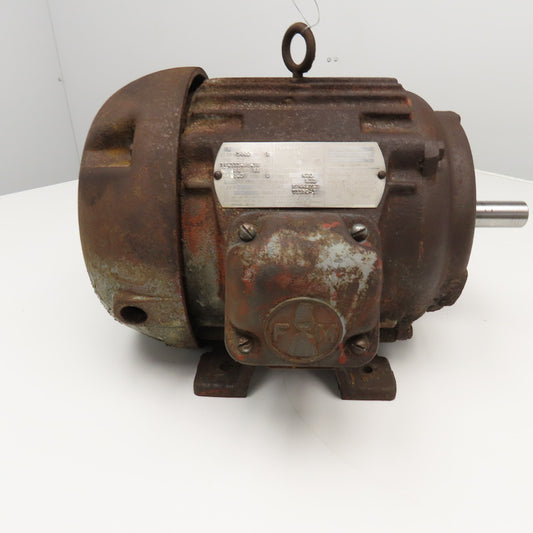 Fairbanks Morse Type KZC 5Hp 208-230/440V 3Ph Induction Motor