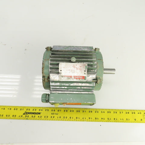 GE 5K143HL368A 3/4HP AC Electric Motor 1140RPM 230/460V 3PH 143T Frame