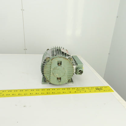 GE 5K143HL368A 3/4HP AC Electric Motor 1140RPM 230/460V 3PH 143T Frame