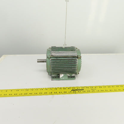 GE 5K143HL368A 3/4HP AC Electric Motor 1140RPM 230/460V 3PH 143T Frame