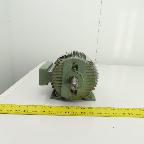 GE 5K143HL368A 3/4HP AC Electric Motor 1140RPM 230/460V 3PH 143T Frame