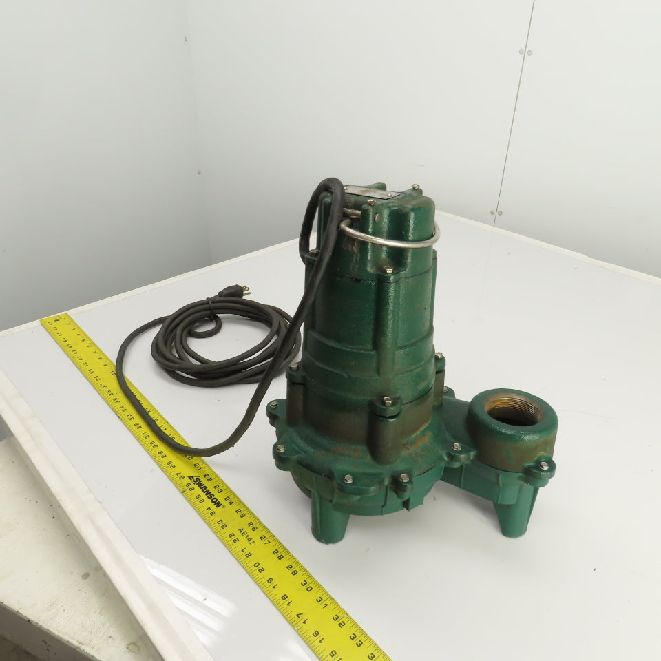 Zoeller N270 270-0002 1HP Cast Iron Submersible Sewage Ejector Pump 120V 1PH 2"