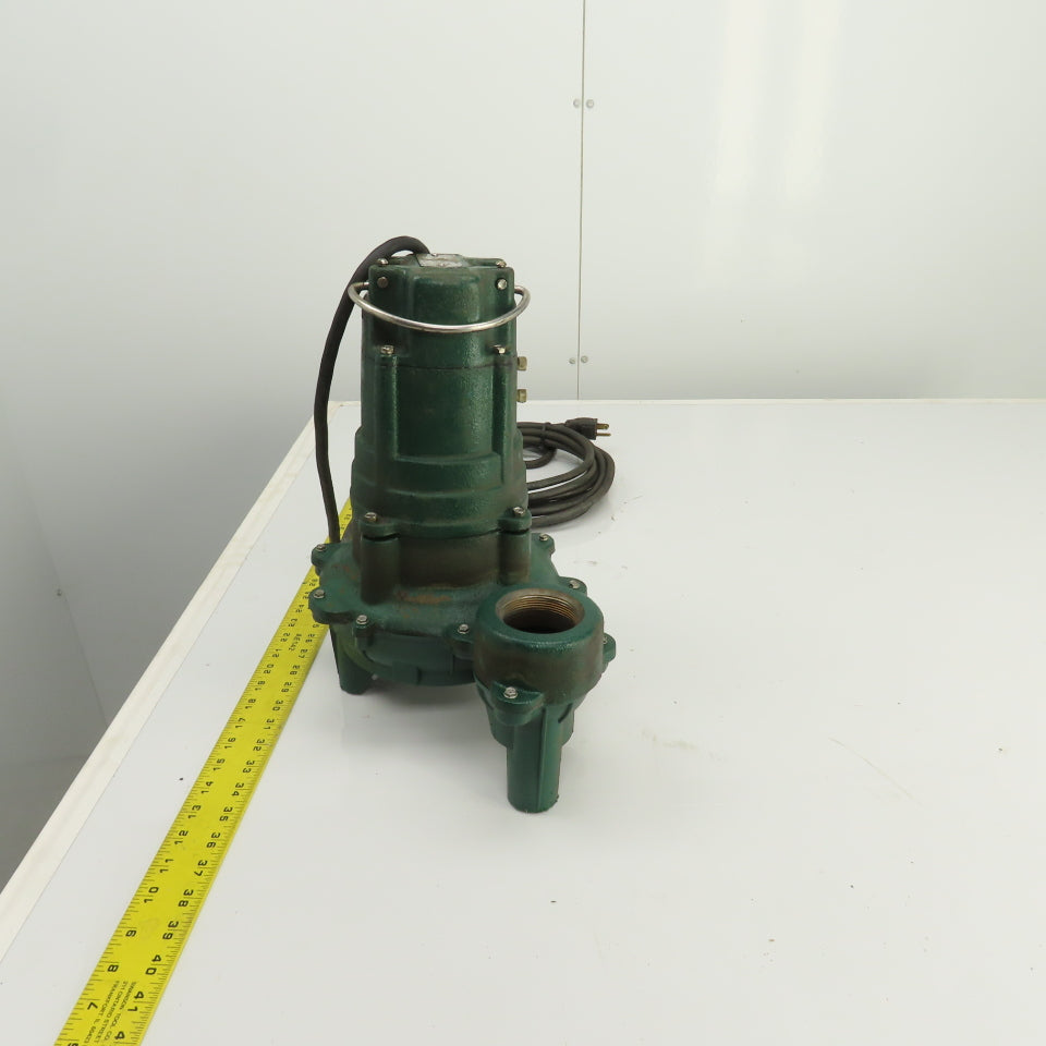 Zoeller N270 270-0002 1HP Cast Iron Submersible Sewage Ejector Pump 120V 1PH 2"