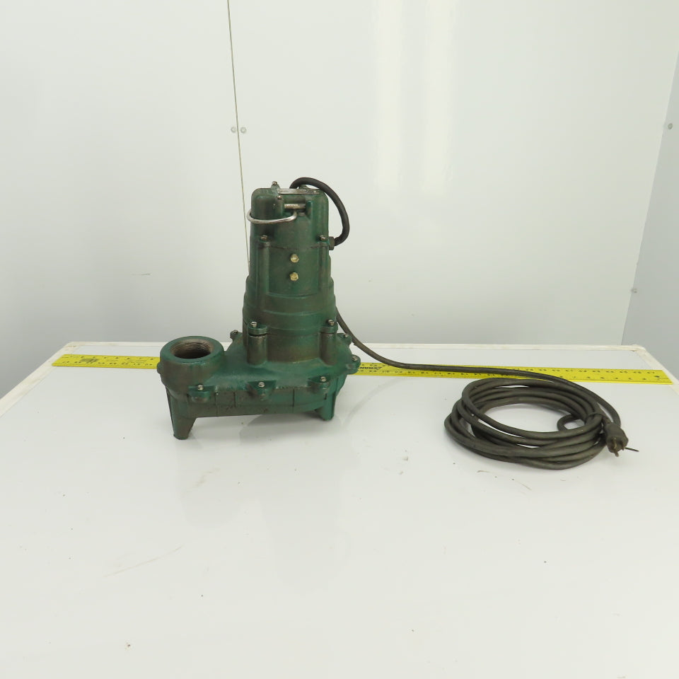 Zoeller N270 270-0002 1HP Cast Iron Submersible Sewage Ejector Pump 120V 1PH 2"