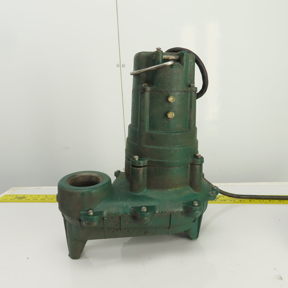 Zoeller N270 270-0002 1HP Cast Iron Submersible Sewage Ejector Pump 120V 1PH 2"