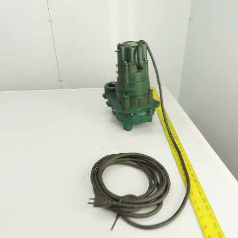 Zoeller N270 270-0002 1HP Cast Iron Submersible Sewage Ejector Pump 120V 1PH 2"