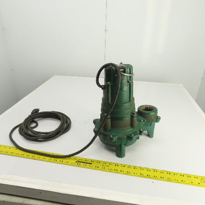Zoeller N270 270-0002 1HP Cast Iron Submersible Sewage Ejector Pump 120V 1PH 2"