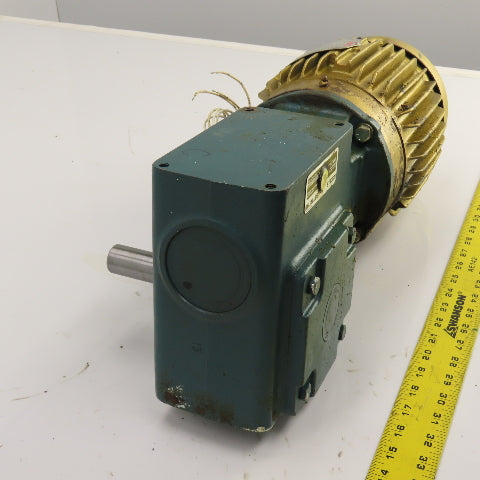 Dodge MR94622L1 40:1 Ratio Righthand Gear Reducer Output 43.75RPM 2HP 230/460V
