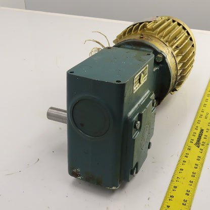 Dodge MR94622L1 40:1 Ratio Righthand Gear Reducer Output 43.75RPM 2HP 230/460V