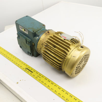 Dodge MR94622L1 40:1 Ratio Righthand Gear Reducer Output 43.75RPM 2HP 230/460V