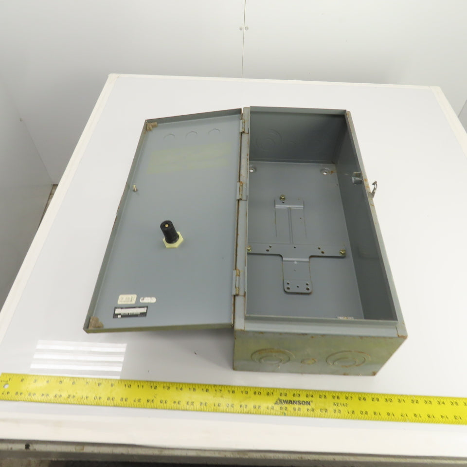 Square D 25" x 11" x 7" Electrical Motor Starter Control Enclosure Only