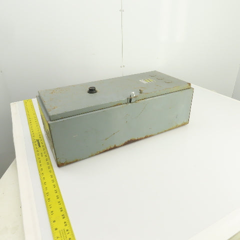 Square D 25" x 11" x 7" Electrical Motor Starter Control Enclosure Only