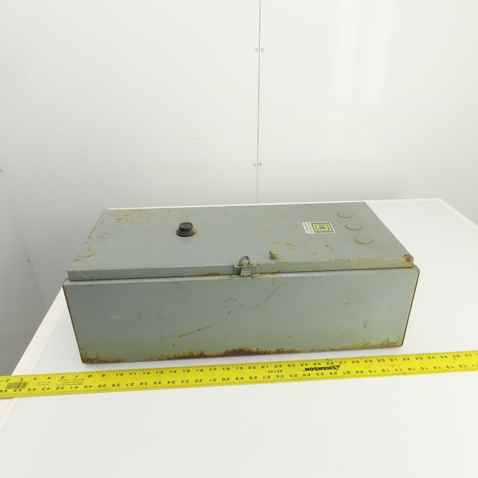 Square D 25" x 11" x 7" Electrical Motor Starter Control Enclosure Only