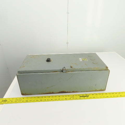 Square D 25" x 11" x 7" Electrical Motor Starter Control Enclosure Only