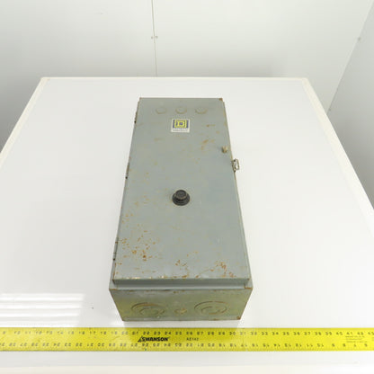 Square D 25" x 11" x 7" Electrical Motor Starter Control Enclosure Only