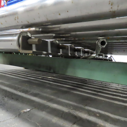 75.5" W x 60" Long Belt Driven Live Roller Conveyor 208-460V 18.5FPM Needs Belt