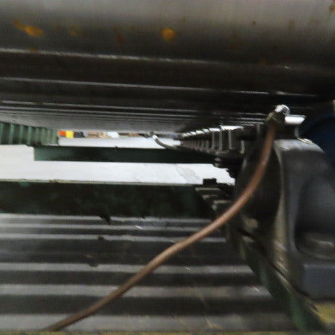 75.5" W x 60" Long Belt Driven Live Roller Conveyor 208-460V 18.5FPM Needs Belt