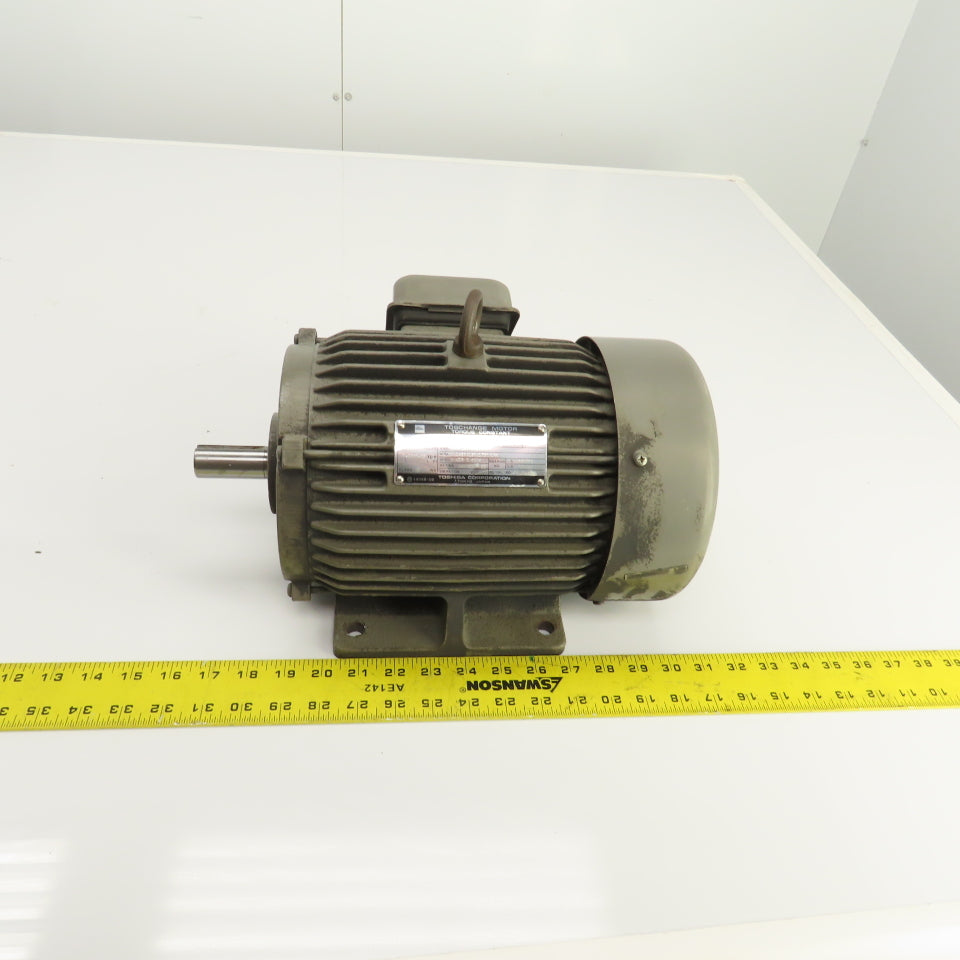 Toshiba IK 0.4kW 2-Speed Electric Motor 1730/180RPM 220V 3PH 50/60HZ FCK Form