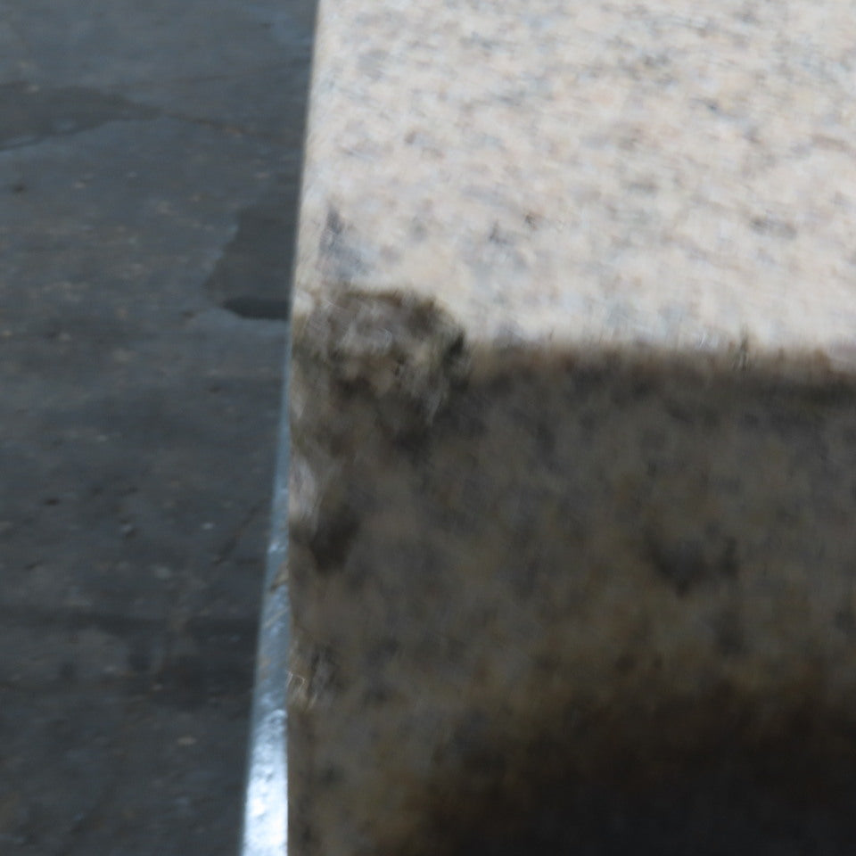 Starrett Crystal Pink 72" x 48" x 12" Granite Surface Plate Threaded Insert