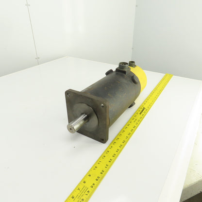 Fanuc 213V DC 1500RPM 35mm Shaft Spindle Servo Motor Shizuoka Millmaster B-10V