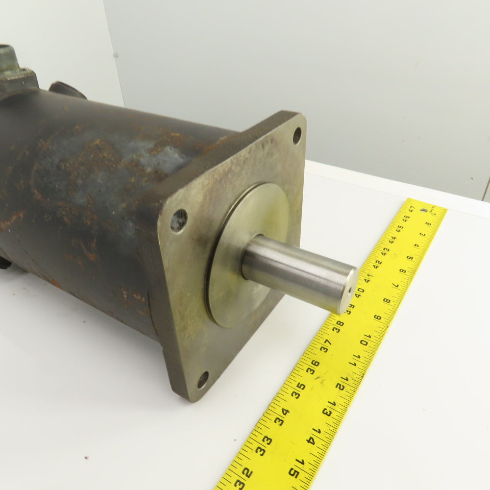 Fanuc 213V DC 1500RPM 35mm Shaft Spindle Servo Motor Shizuoka Millmaster B-10V
