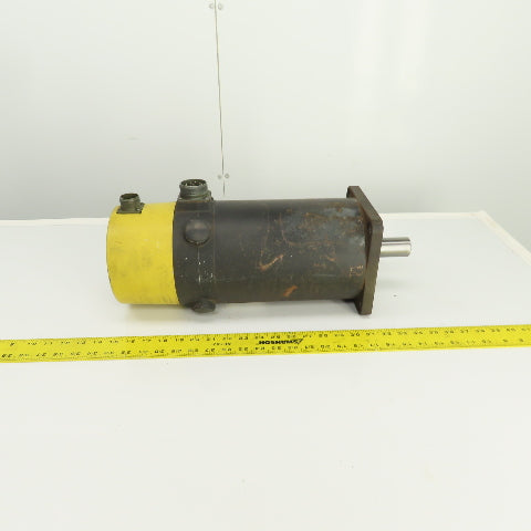 Fanuc 213V DC 1500RPM 35mm Shaft Spindle Servo Motor Shizuoka Millmaster B-10V