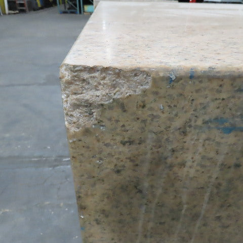 Starrett Grade AA Crystal Pink 72" x 48" x 12" Granite Surface Laboratory Plate