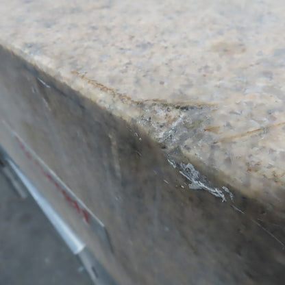 Starrett Grade AA Crystal Pink 72" x 48" x 12" Granite Surface Laboratory Plate