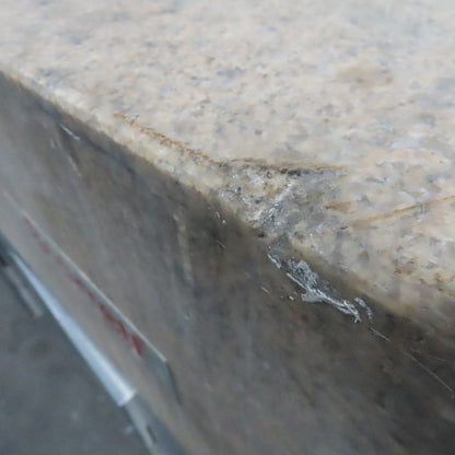 Starrett Grade AA Crystal Pink 72" x 48" x 12" Granite Surface Laboratory Plate