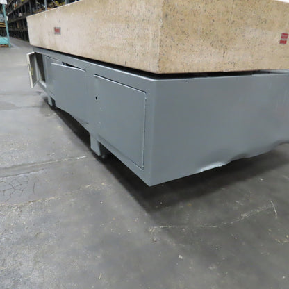Starrett Grade B Toolroom 108" x 60"' Granite Surface Plate On Storage Base