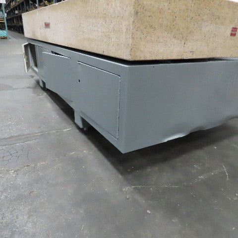 Starrett Grade B Toolroom 108" x 60"' Granite Surface Plate On Storage Base