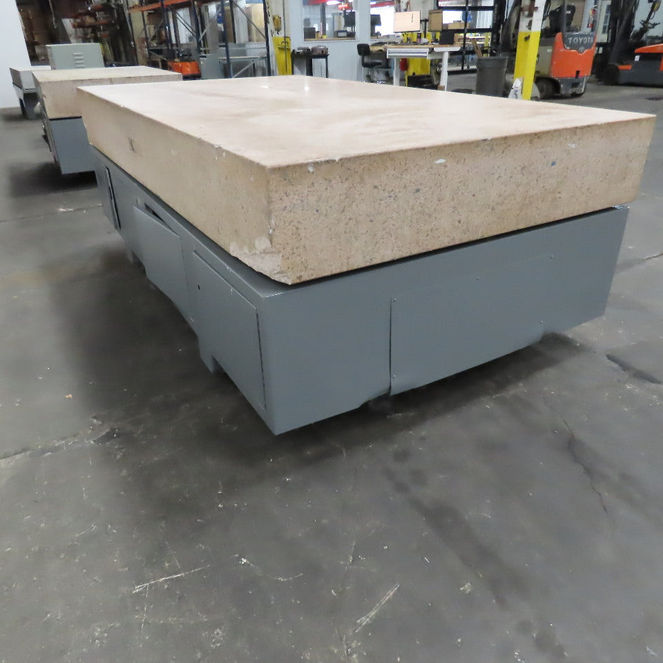 Starrett Grade B Toolroom 108" x 60"' Granite Surface Plate On Storage Base
